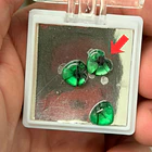 Esmeralda colombiana trapiche-2.66ct-9.5x9.5mm 1