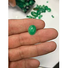 Esmeraldas colombiana-6.30ct-14x11mm 2
