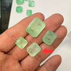 Esmeralda colombiana-11.57ct-15.6x13.2mm 1