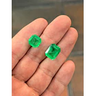 Esmeralda colombiana-7.72ct-14x11.3mm 3