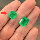 Esmeralda colombiana-5.99ct-10.8x11mm 1