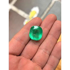Esmeralda colombiana-27.13ct-19.9x18.2mm