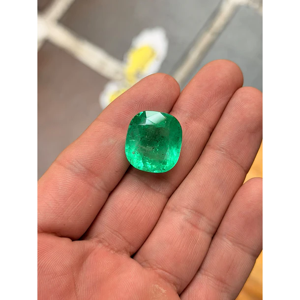 Esmeralda colombiana-27.13ct-19.9x18.2mm 2