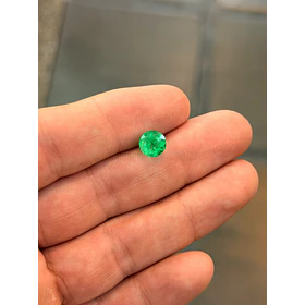 Esmeralda colombiana-2.01ct-8.1mm