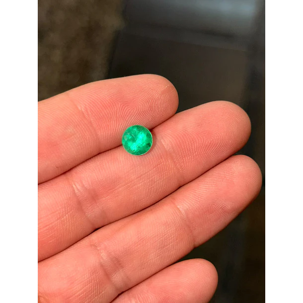Esmeralda colombiana-2.01ct-8.1mm 3