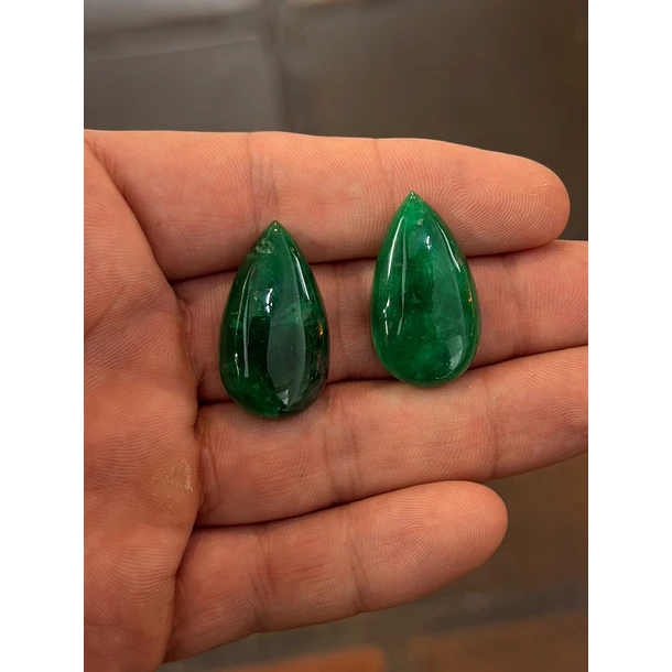 Esmeralda colombiana-25ct-30x16.9mm 1