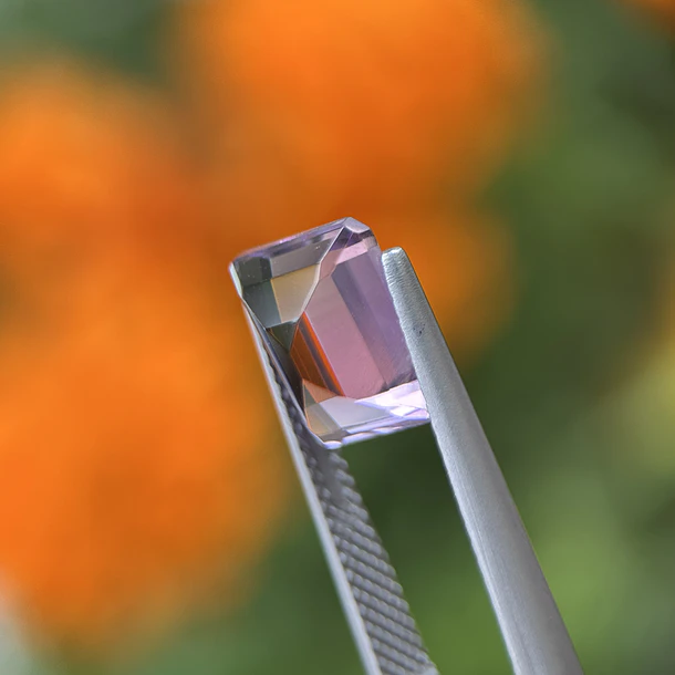 Amatista morada-3.115ct-10x8x4.8mm 3