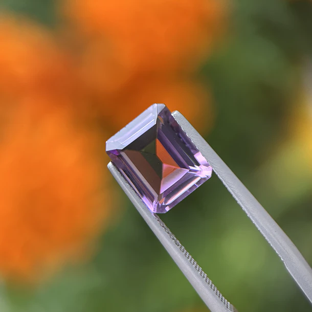 Amatista morada-3.115ct-10x8x4.8mm 1