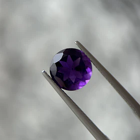 Amatista morada-2.10ct-9mm