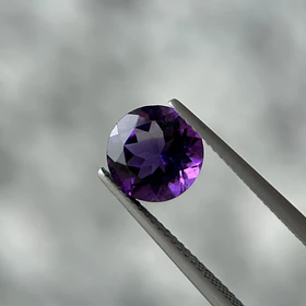 Amatista morada-2.29ct-8.9mm