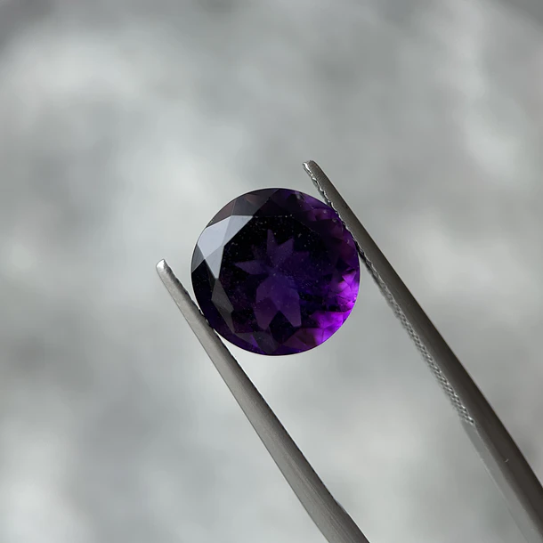 Amatista morada-4.235ct-11x6mm 1