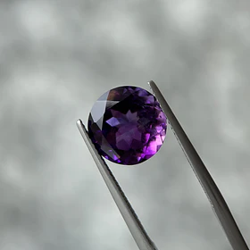 Amatista morada-4.790ct-11x6.8mm