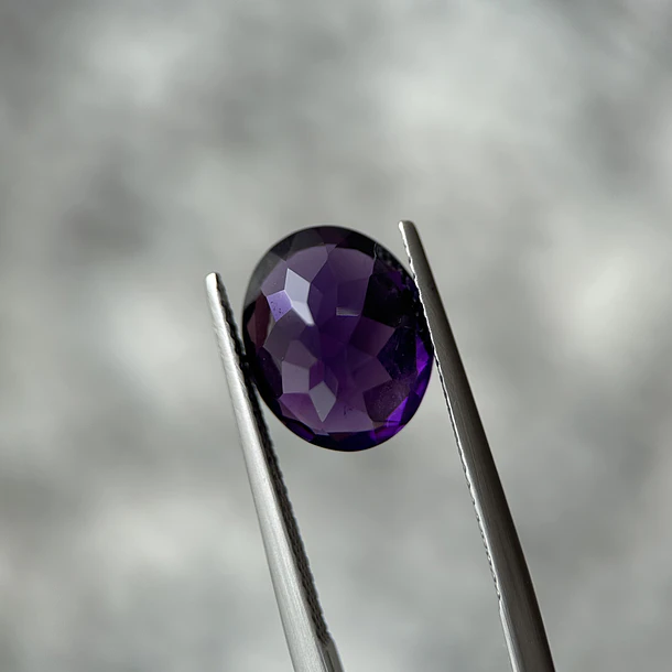Amatista morada-4.50ct-12x9.9x6.6mm 3