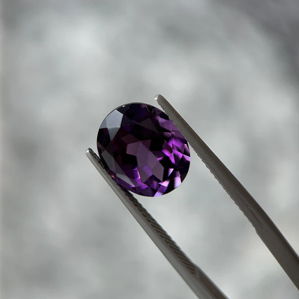 Amatista morada-5.475ct-12x10x7.7mm 1