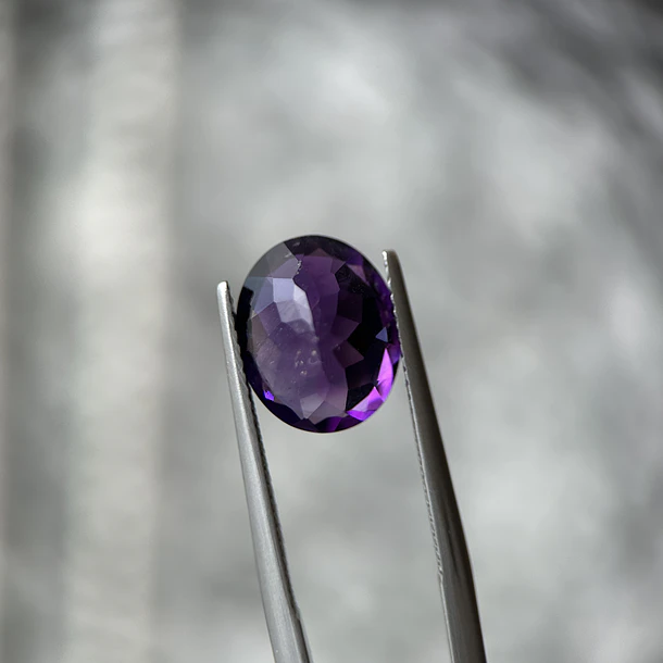 Amatista morada-4.105ct-12x9.8x5.8mm 3
