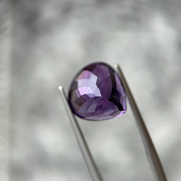 Amatista morada-9.415ct-13.4x13.1x10mm 3