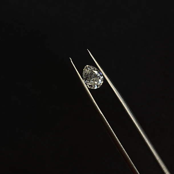 Lote de 5 Moissanitas-0.05ct-3x2mm