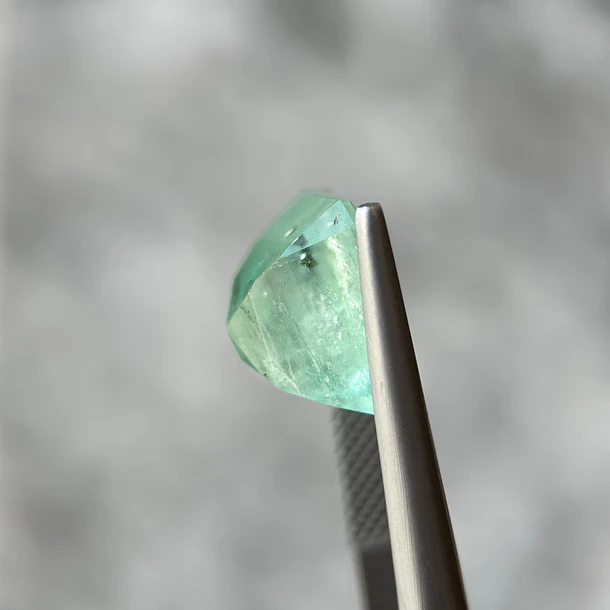 Esmeralda colombiana-6.93ct-11.83x10.23x8.51mm 3