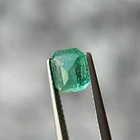 Esmeralda colombiana-1.26ct-7.37x6.10x4.30mm 3