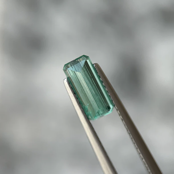 Esmeralda colombiana-1.095ct-9.65x4.34x3.15mm 3