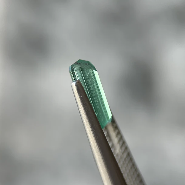 Esmeralda colombiana-1.095ct-9.65x4.34x3.15mm 2