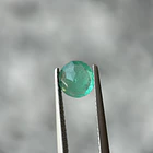 Esmeralda colombiana-1ct-6.97x6.94x3.76mm 3