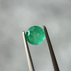 Esmeralda colombiana-0.68ct-5.91x5.88x3.67mm 1