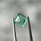 Esmeralda colombiana CDTEC-1.29ct-6.59x6.23x4.23mm 3