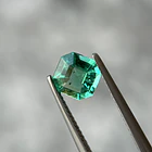 Esmeralda colombiana CDTEC-1.10ct-6.81x6.74x3.89mm 1
