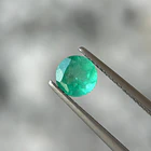 Esmeralda colombiana-0.85ct-5.79x5.75x4.02mm 1