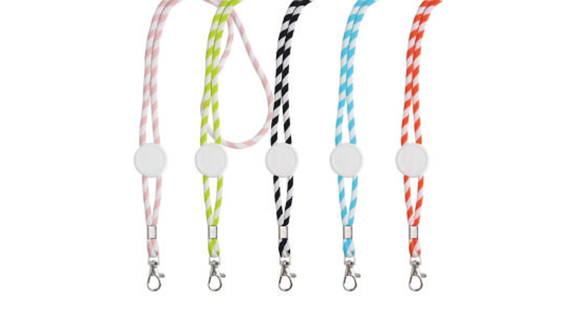 Porta-chaves e lanyard tubular 4