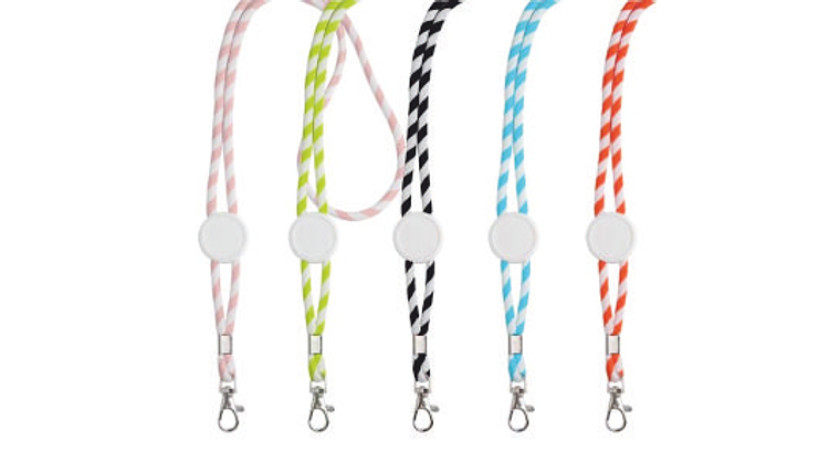 Porta-chaves e lanyard tubular 4