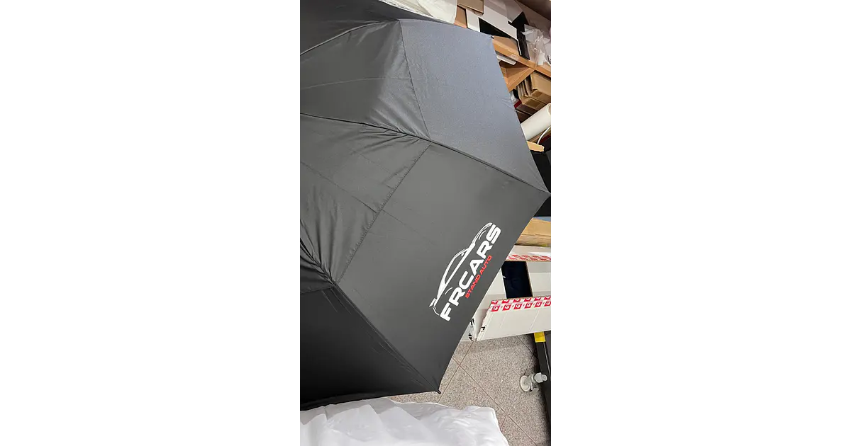 Guarda chuva painel duplo
