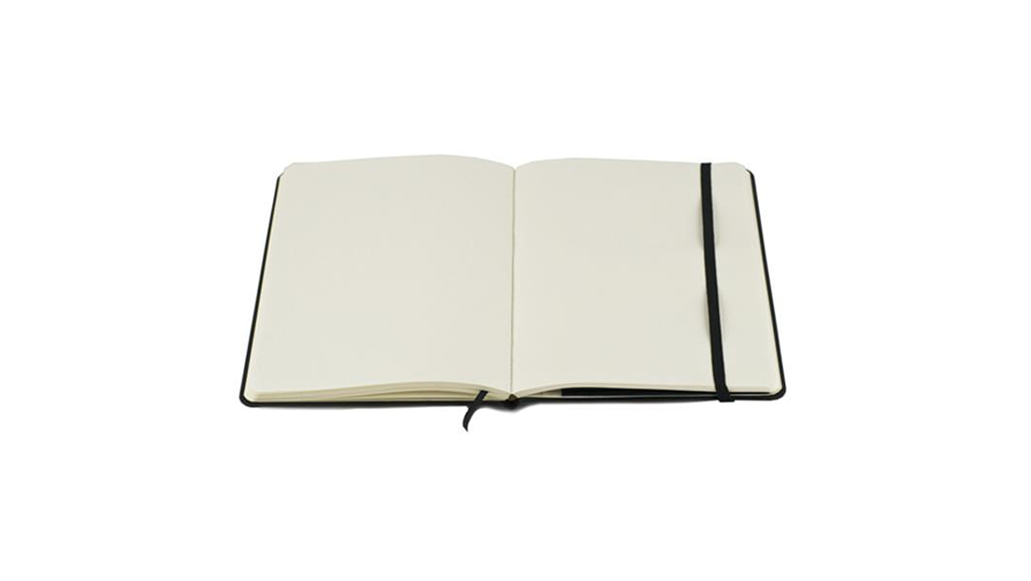 Bloco de notas A5 preto 3