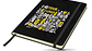 Bloco de notas A5 preto - Thumbnail 1