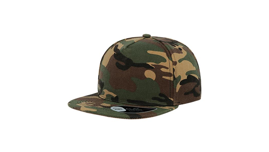 Boné pala direita snap five 8