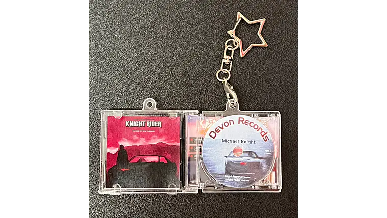 Porta-chaves caixa de cd NFC 3