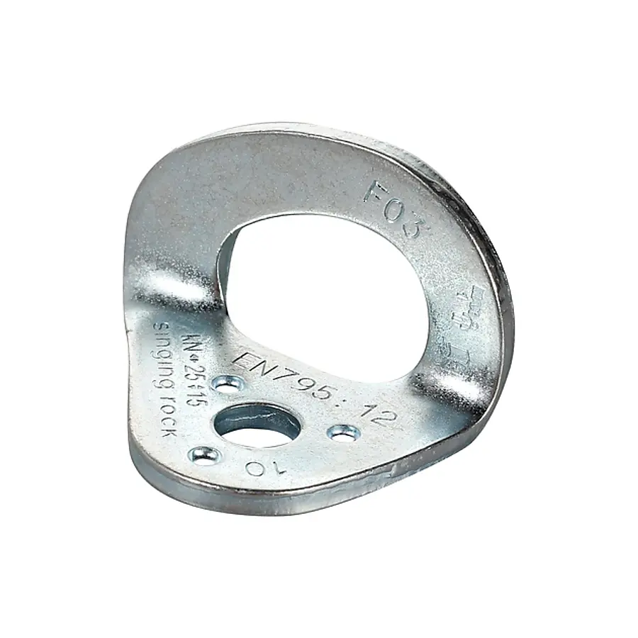 Chapa De Anclaje Acero Zinc. Singing Rock