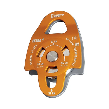 Polea EXTRA PLUS 32KN - Naranja Singing Rock
