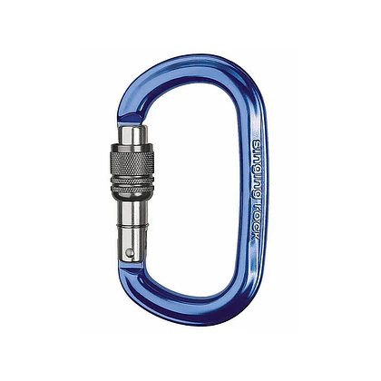Carabiner Alu. Ozone Rosca 26KN Singing Rock