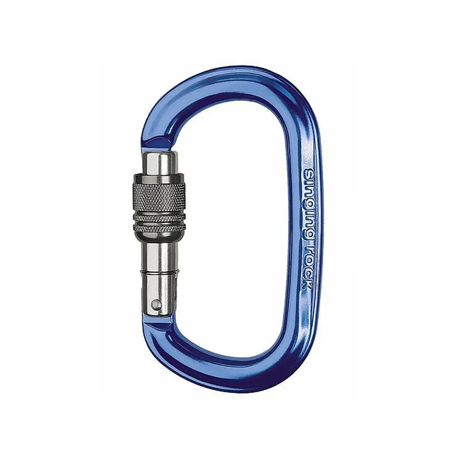 Carabiner Alu. Ozone Rosca 26KN Singing Rock