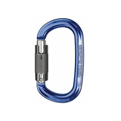 Carabiner Alu. Ozone 2 Tiempos 26KN Singing Rock