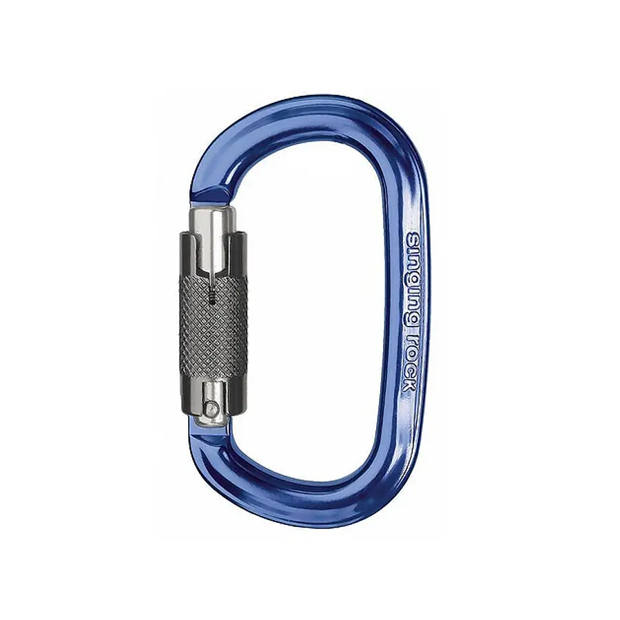 Carabiner Alu. Ozone 2 Tiempos 26KN Singing Rock