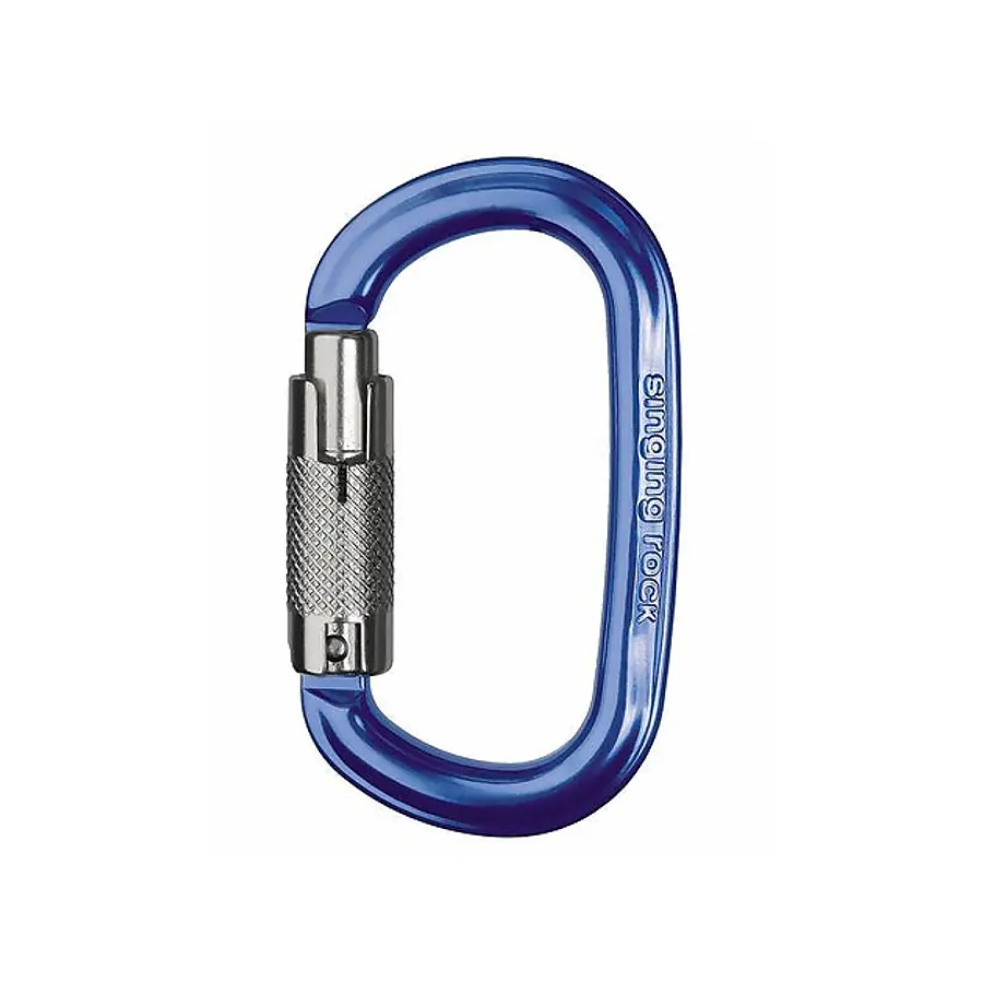 Carabiner Alu. Ozone 3 Tiempos 26KN Singing Rock