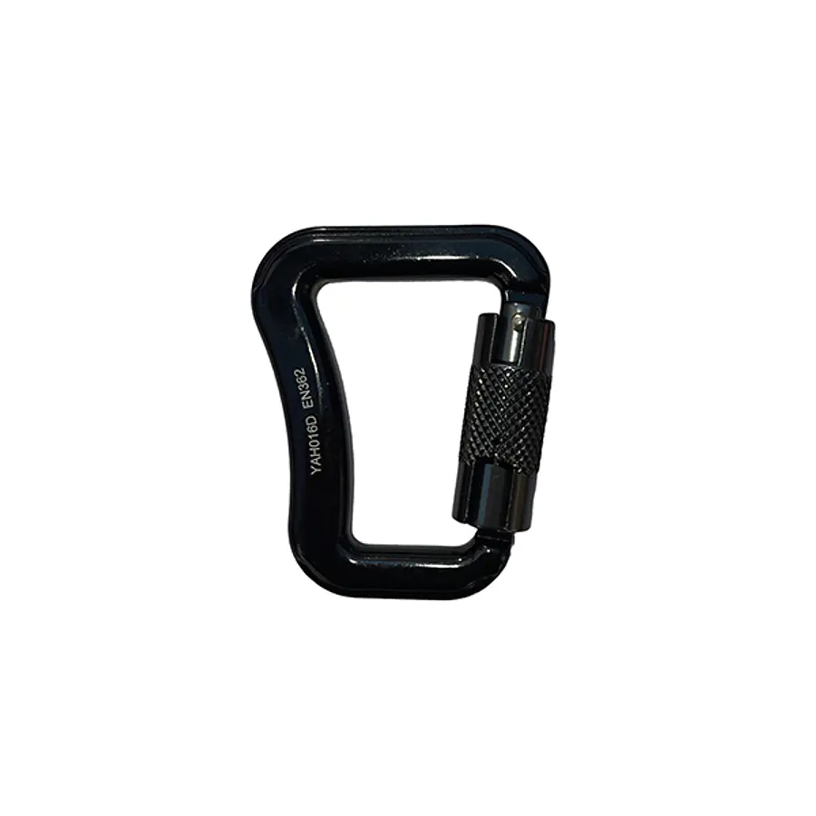 Mosquetón Carabinero EQS Aluminio 2 Tiempos 18kN