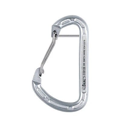 Mosqueton D Seguridad De Acero Asimetrico Be Smith Captive Plateado BEAL