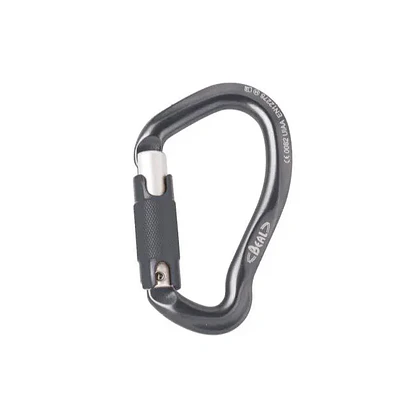 Mosqueton Seguridad De Aluminio Asimetrico Be Link 3-Matic Gris BEAL