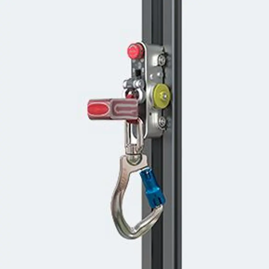 Deslizador Anticaída para riel vertical modelo SL-R60S removible grd. tipo Soll – 3S LIFT