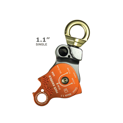 Polea simple OMNI-BLOCK 1.1” (28mm) 23kN – ROCK EXOTICA