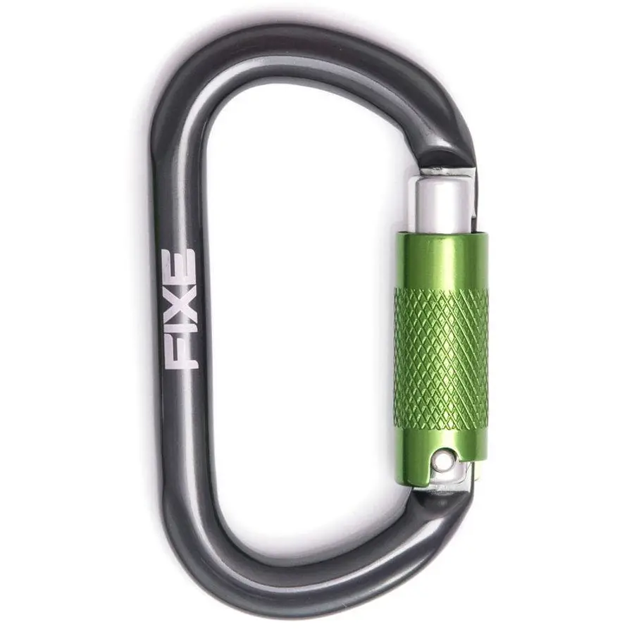 Mosquetón Aluminio Oval 3 Tiempos 22kN SYMMETRIC 3T – FIXE